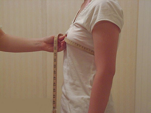 胸围怎么测量才标准_胸围的正确测量方法
