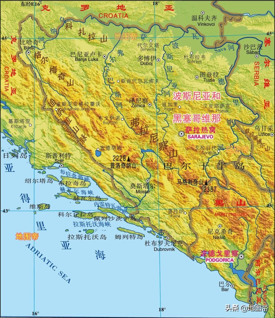 南斯拉夫在哪里_南斯拉夫的地理位置概况