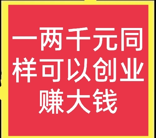 一两万的创业小项目(两千块如何创业)