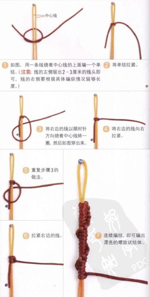 二十四种手链编法 图解(手链有几种编法图解)