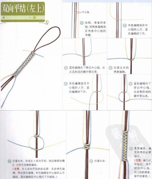 编手链的方法图解多种(手链的编法简单易学)