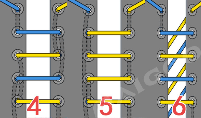 系鞋带最流行24种方法图解(鞋带都有哪些系法)