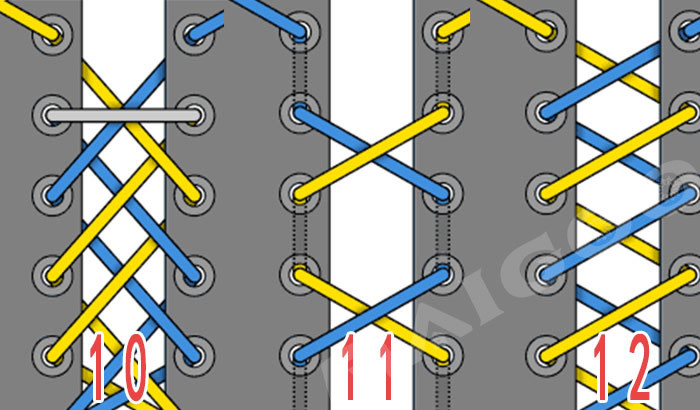 系鞋带最流行24种方法图解(鞋带都有哪些系法)