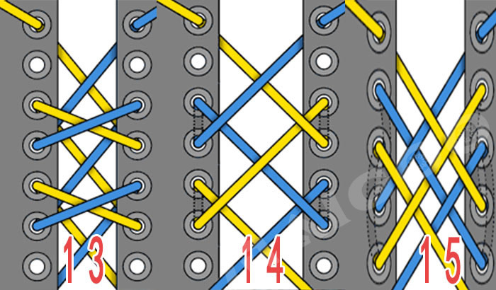 系鞋带最流行24种方法图解(鞋带都有哪些系法)