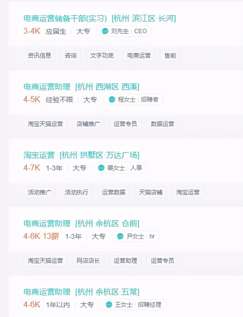 电商运营做一年工资多少(电商运营一般工资多少)