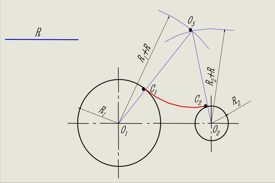 机械绘图圆弧连接(机械制图圆弧的画法)