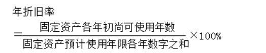 年数总和法中的年数总和怎么计算(年数总和法第一年怎么计算)