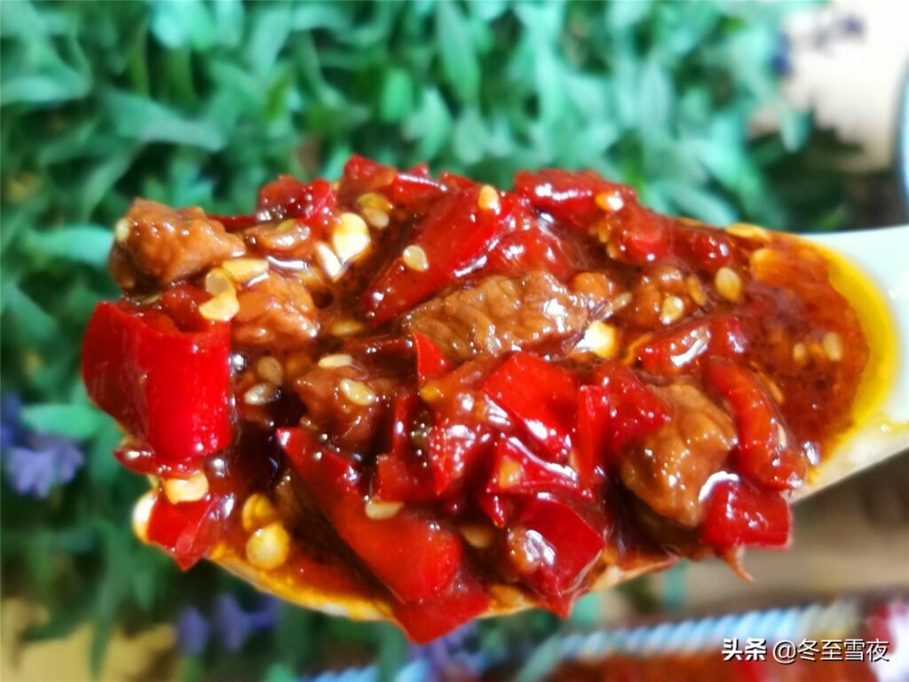 牛肉辣椒酱怎么做_牛肉辣椒酱的详细做法