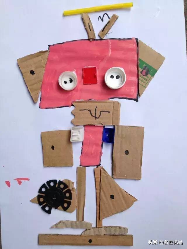 怎样用纸盒做机器人_用纸盒做机器人的教程
