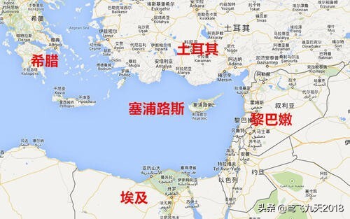 塞浦路斯在哪里_塞浦路斯的地理位置和面积