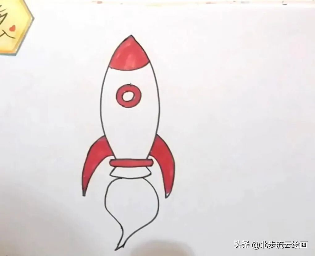 火箭怎么画_火箭的绘画技巧
