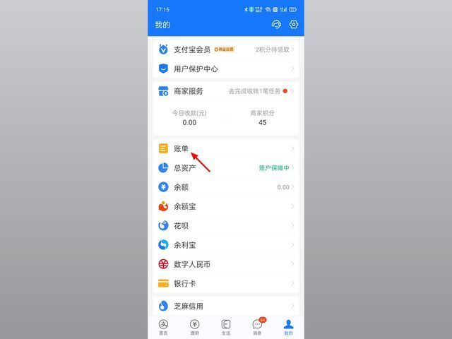 支付宝明细怎么查_支付宝明细的查询方法