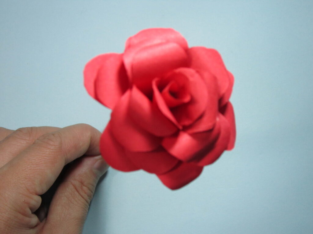 怎么叠玫瑰花_玫瑰花的折法教程