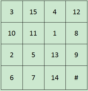 数字的华容道怎么玩_数字的华容道的游戏规则