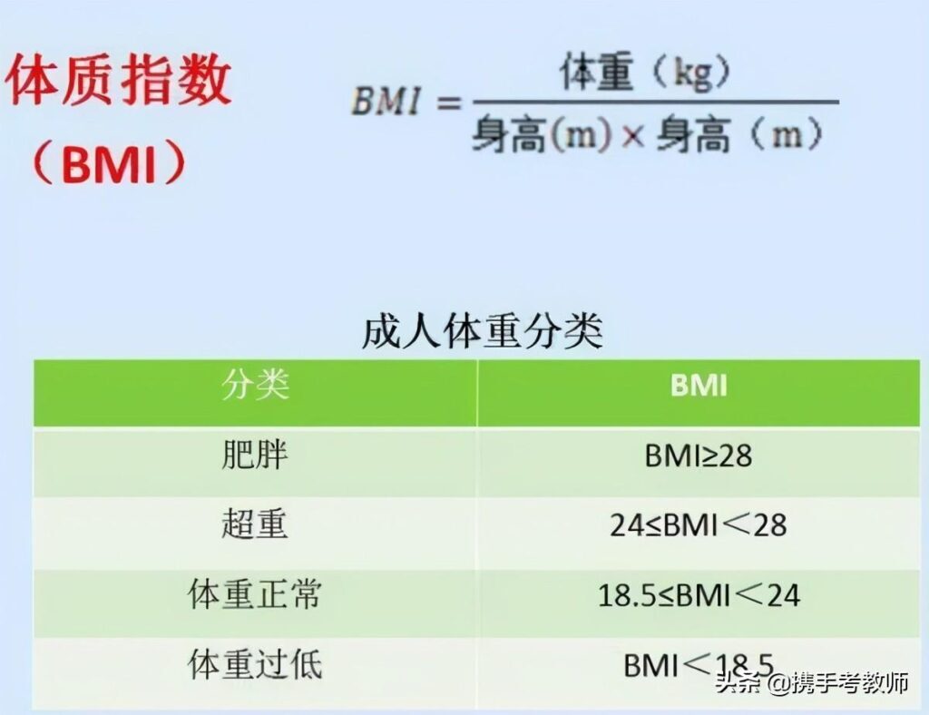 BMI是什么_BMI的标准指数