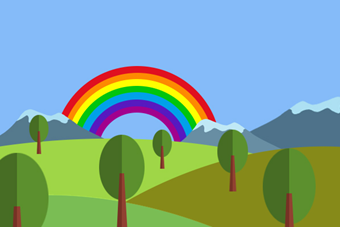 彩虹为什么是弧形_有关彩虹的问题解答