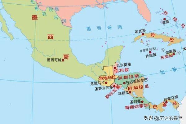 中美洲有哪些国家_中美洲的国家基本概况
