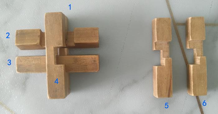 怎样解孔明锁_孔明锁的正确解法