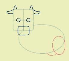 奶牛的简笔画怎么画_奶牛的简笔画教程