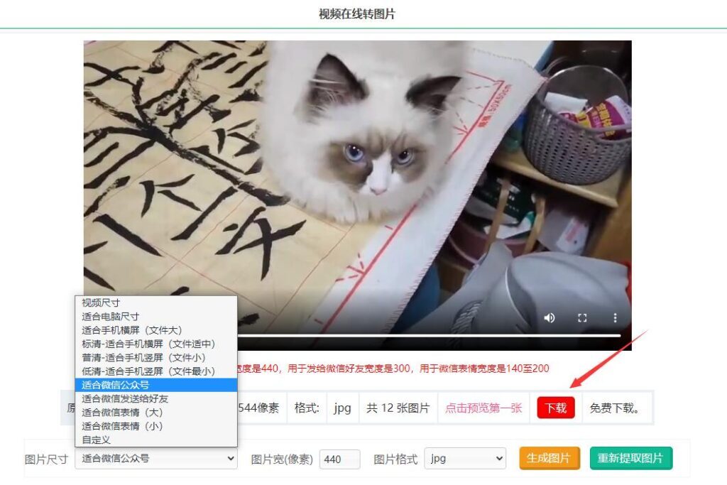 怎么提取视频其中一帧_提取视频其中一帧的方法