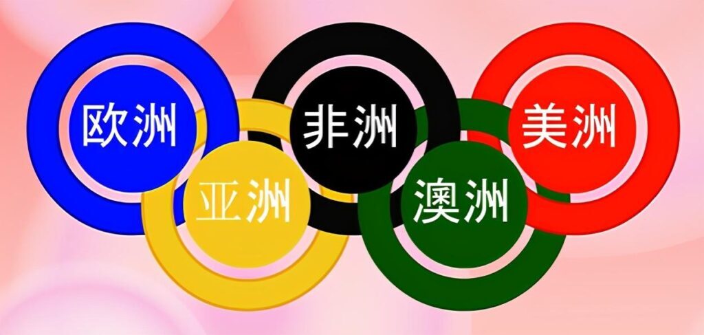 奥运五环五种颜色是什么_奥运五环五种颜色的含义