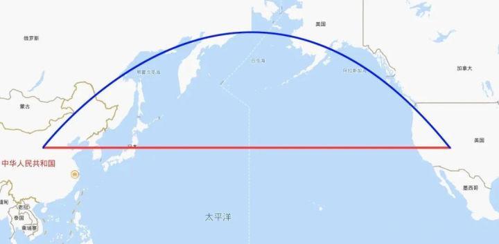飞机的航线是什么样的_为什么不是直线