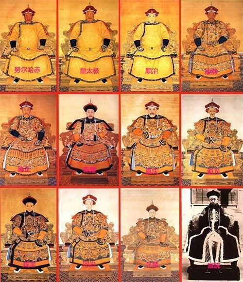 皇太极和溥仪有什么关系，溥仪是乾隆的直系吗