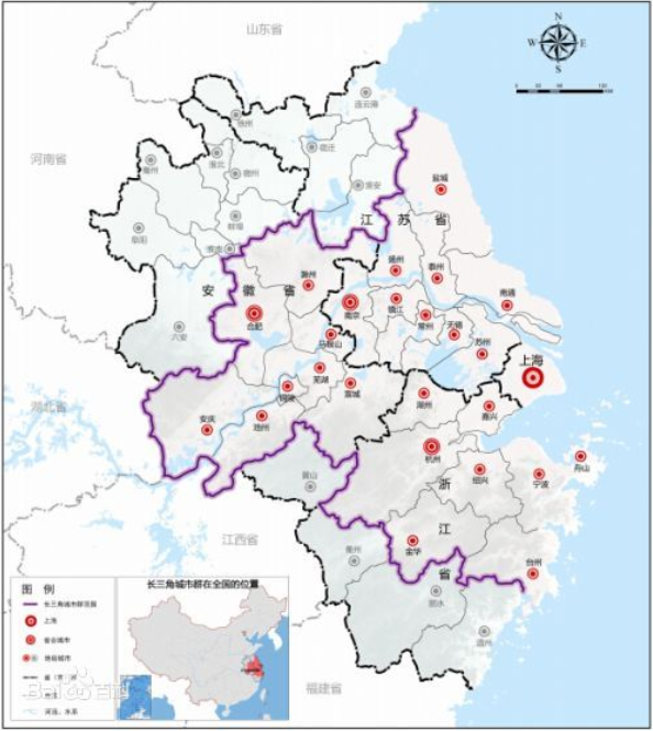 东南方有哪些城市，位于中国东南部的城市