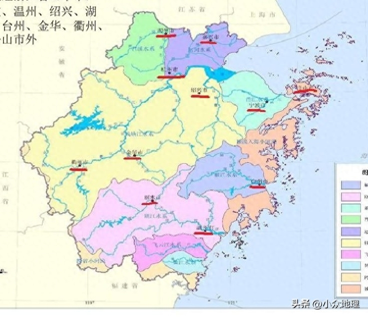 钱塘江有几条支流，钱塘江流经哪些地方