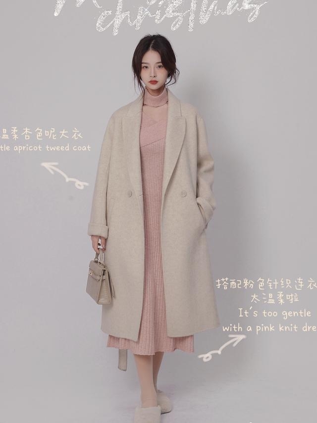 连衣裙冬天怎么搭配，冬季连衣裙穿搭