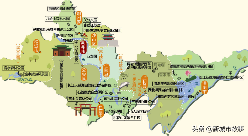 荆州是哪个省哪个市，荆州市历史文化介绍