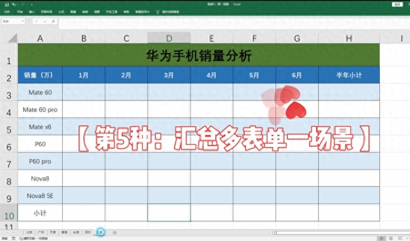 excel公式怎么用，excel如何一拉就自动求和