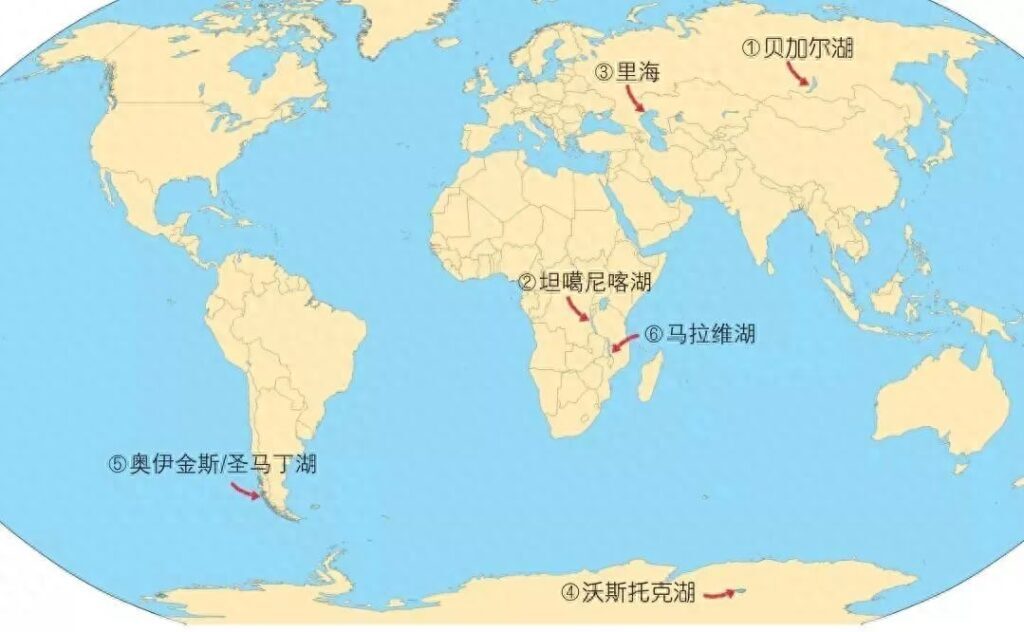世界上最深的湖在哪个国家，全球最深的湖泊