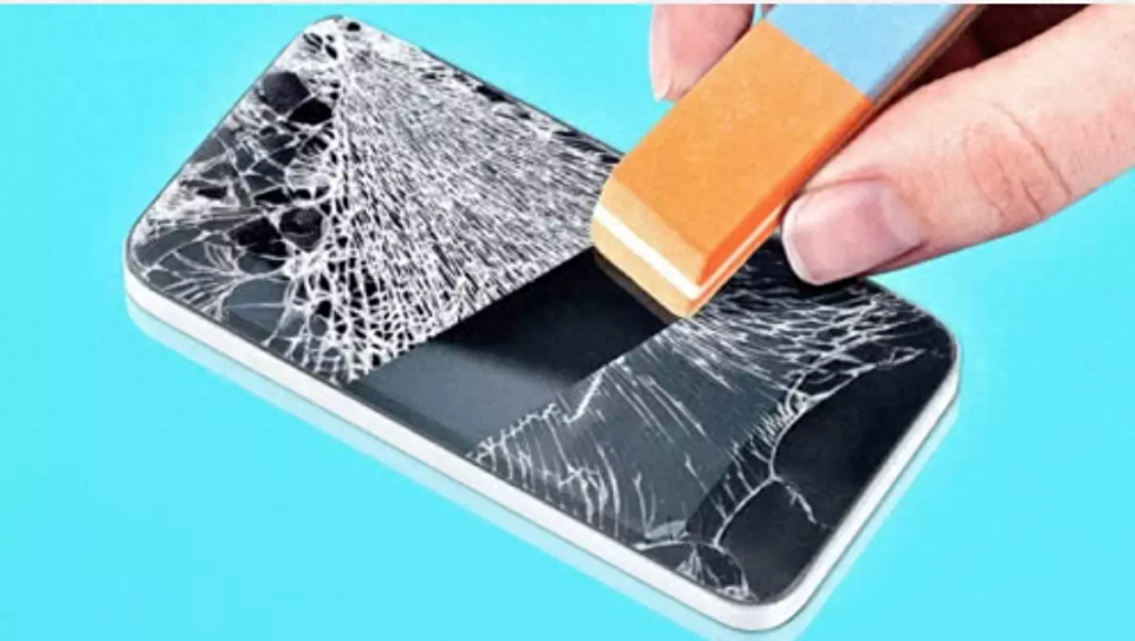 怎样修复手机屏幕裂纹，手机屏幕裂了抹牙膏有用吗