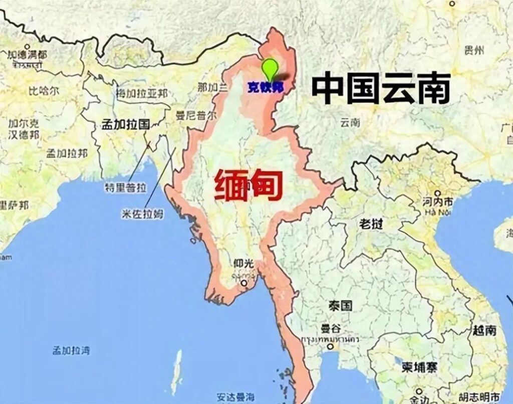 缅甸是哪个国家的，缅甸属于中国还是外国