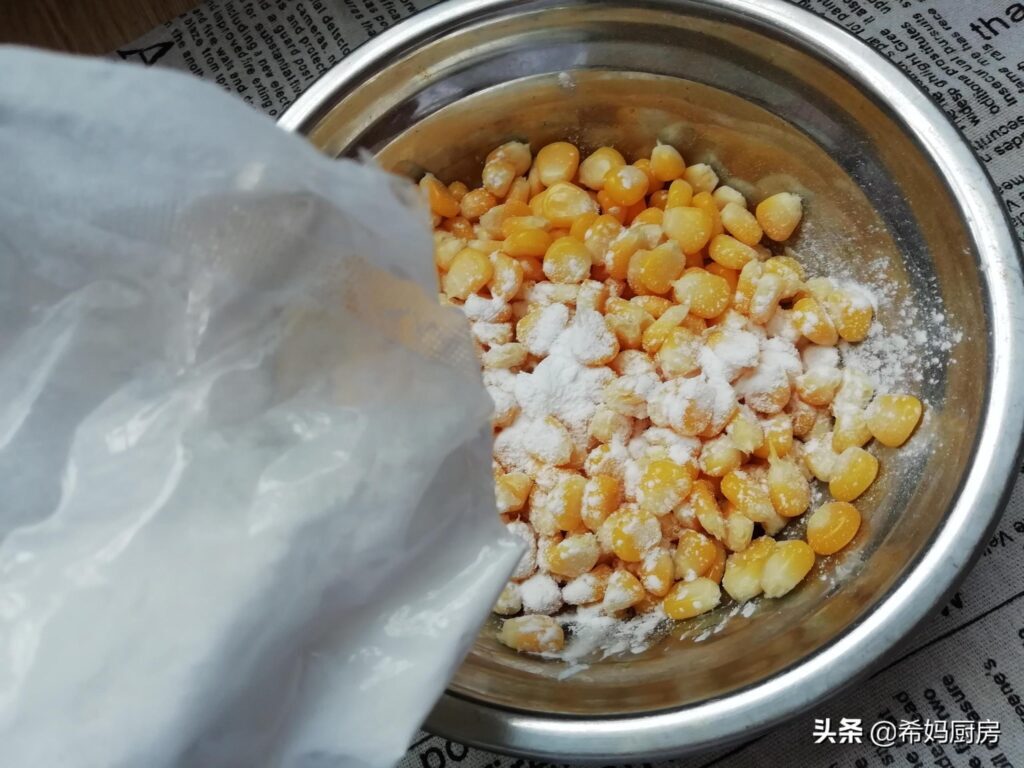 怎么做蛋黄玉米粒，蛋黄玉米的家常做法窍门