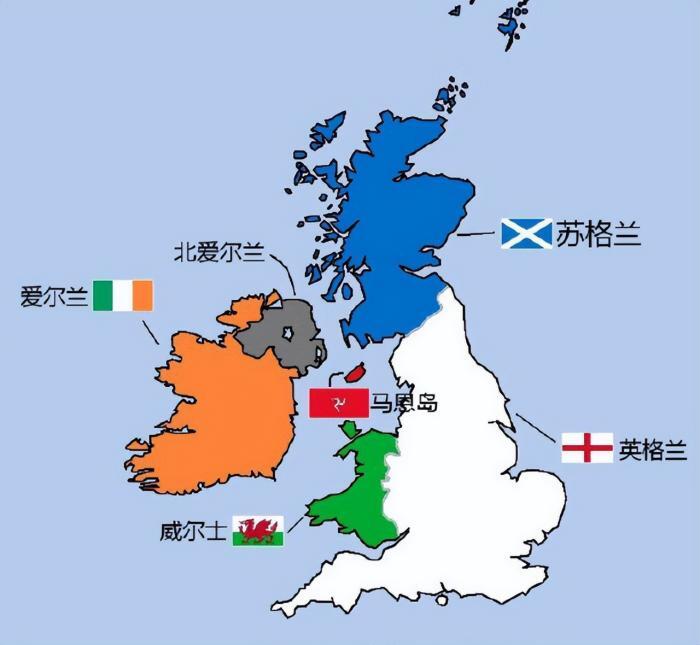 英国为什么分四个国家？英国分为哪几个部分？