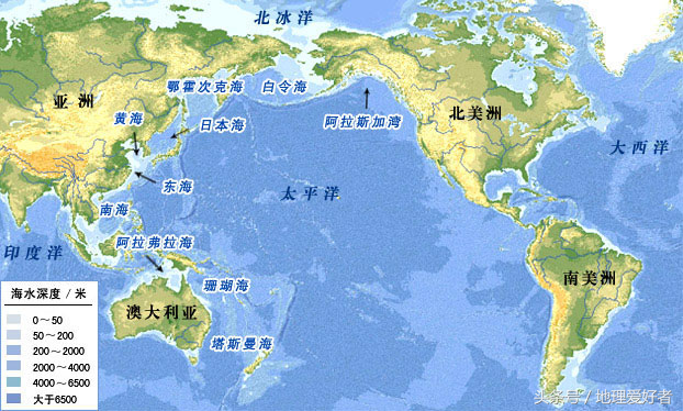 太平洋在哪个国家？太平洋在中国的什么位置？