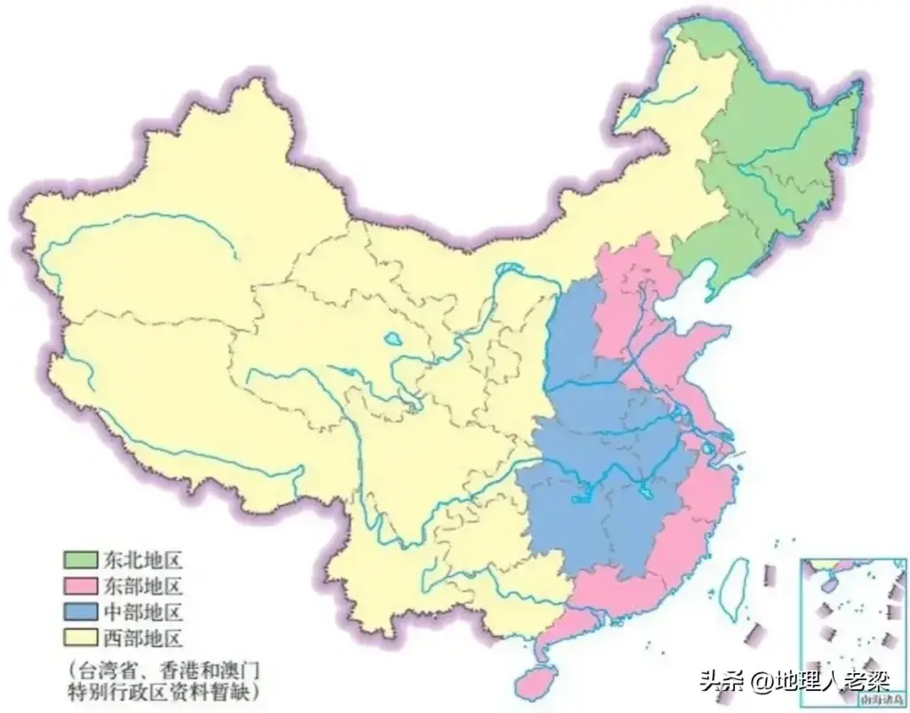 中部地区包括哪些省？安徽属于中部地区吗？