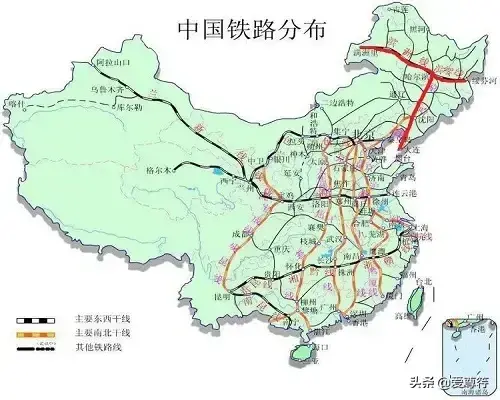 中国铁路都有哪些？中国铁路分布特点