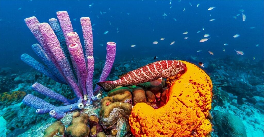 海洋里的海绵是动物吗？海洋里的海绵是什么样子的？